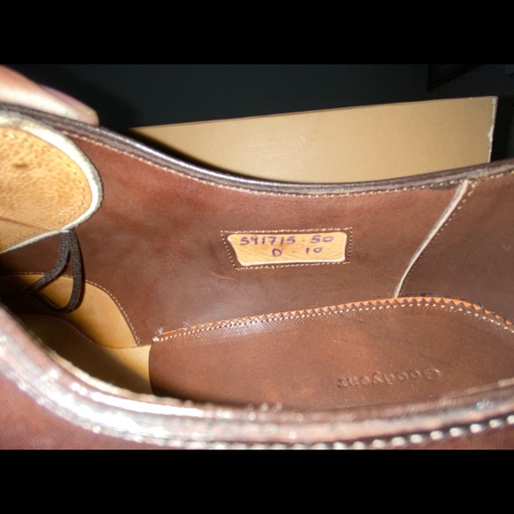 Santoni brown leather shoes main image 8